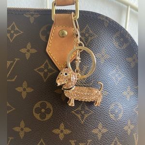 ✨ unbranded dog key charm (purse charm)✨